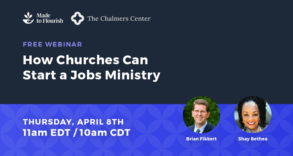 How Churches Can Start a Jobs Ministry